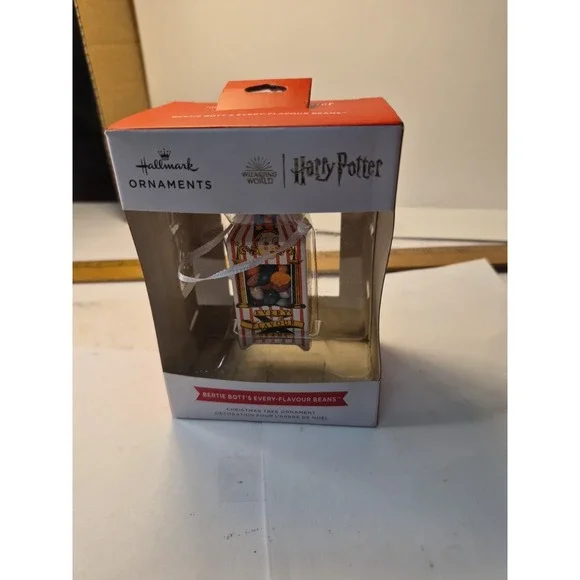 Harry Potter Christmas Tree Ornament Bertie Botts Every Flavour Beans Hallmark - Picture 2 of 4